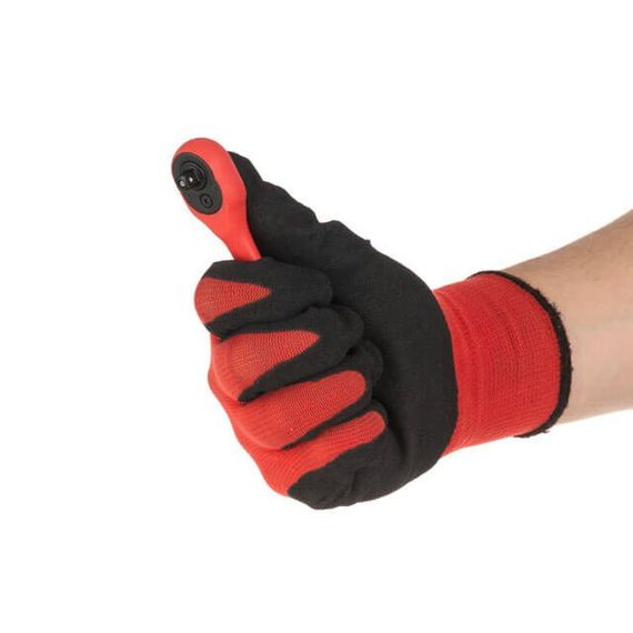 Професійний набір інструментів 1/2", 1/4", 108 од., Cr-V INTERTOOL ET-6108 | Зображення 6