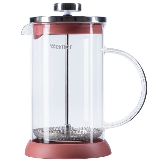 Френч-прес Werner Allegro GP-51459 600 мл рожевий | Зображення 1