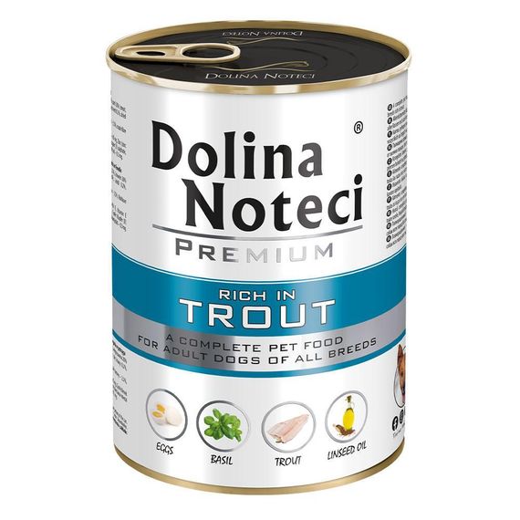 Dolina Noteci Premium 400г консерва для собак с форелью