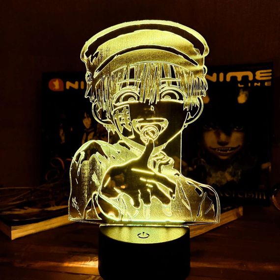 Акриловый светильник-ночник Ханако Кун 3 желтый tty-n001503