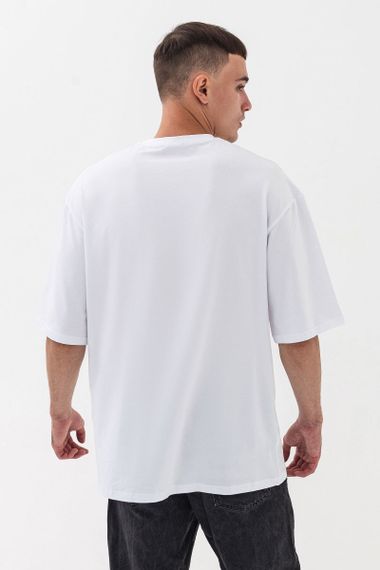 Чоловіча Футболка Sun`s House  розмір: 2XL\3XL Білий (арт. RY-U0104M-white) | Зображення 1