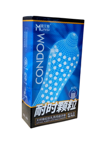 Презервативы натуральные ультратонкие Muaisi с пузырьками (10 шт/упаковка) sexstyle