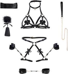 БДСМ-набор LOCKINK YEAHWOW Forced Nadu pose correction set Sex Aura
