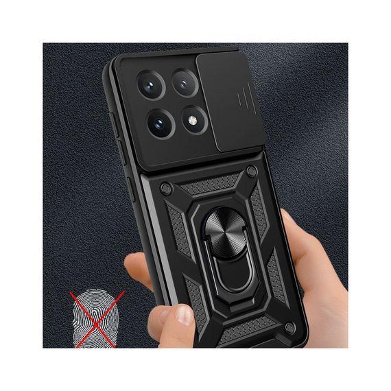 Чохол до мобільного телефона BeCover Military Poco X6 Pro Black (711157) | Зображення 5
