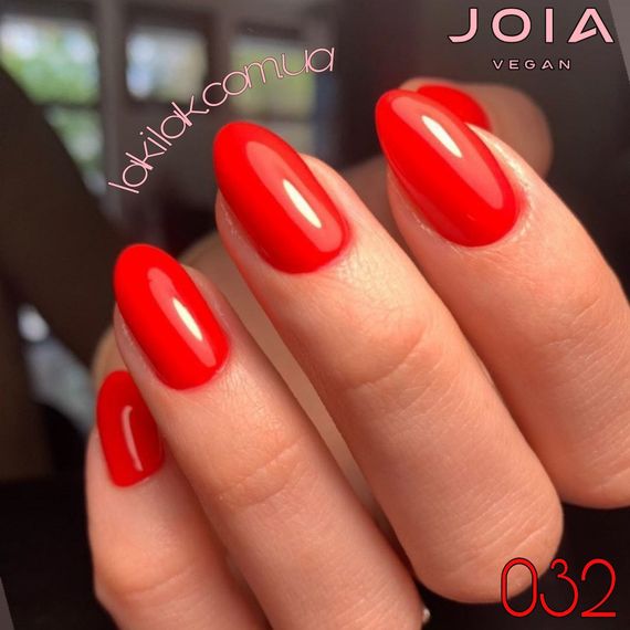 Гель-лак JOIA vegan 032 світло-червоний, 6 мл