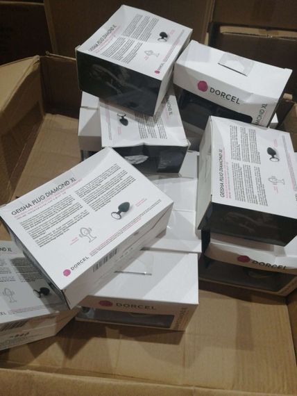 Анальна пробка Dorcel Geisha Plug Diamond XL  (м'ята упаковка!!!) | Зображення 1