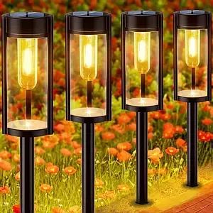 Комплект світильників для газону Solar Lawn Light Shinedo Y246 warm white комплект 2 шт | Зображення 1