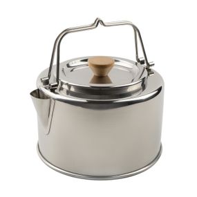 Чайник туристичний Tribe Kettle 1,2л сталевий з ситечком, Похідний чайник трайб для багаття, Чайник для кемпінгу і подорожей