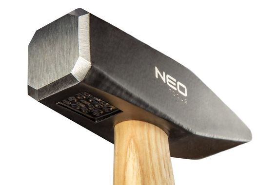 Молоток NEO столярный 800 г, рукоятка деревянная (25-088) | Зображення 2
