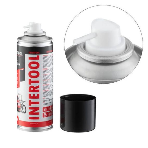 Мастило "Силікон", аерозоль 200 мл INTERTOOL FS-6020 | Зображення 1
