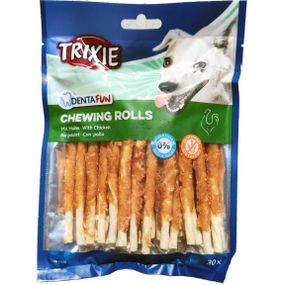 Ласощі для собак з куркою Trixie Denta Fun Chewing Rolls, 240 гр