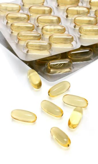 Капсулы омега-3 1000 мг. Миволис Mivolis Omega-3 1000 mg. Рыбий жир морских рыб | Зображення 1