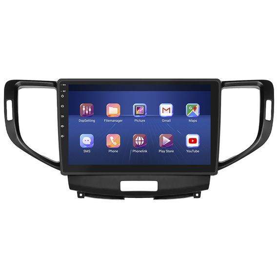 Штатная магнитола Lesko для Honda Accord VIII 2007-2011 экран 9" 4/32Gb 4G Wi-Fi GPS Top Хонда Аккорд | Зображення 1