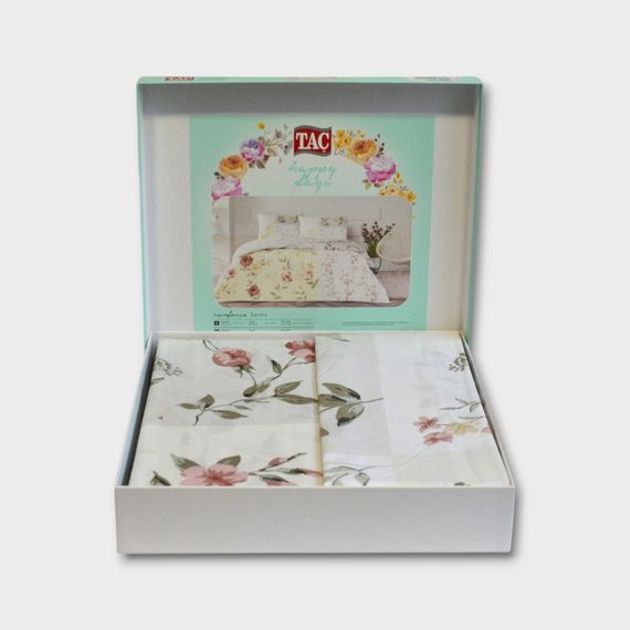 Постельное белье TAC Ranforce 200×220 см Sandra | Зображення 1