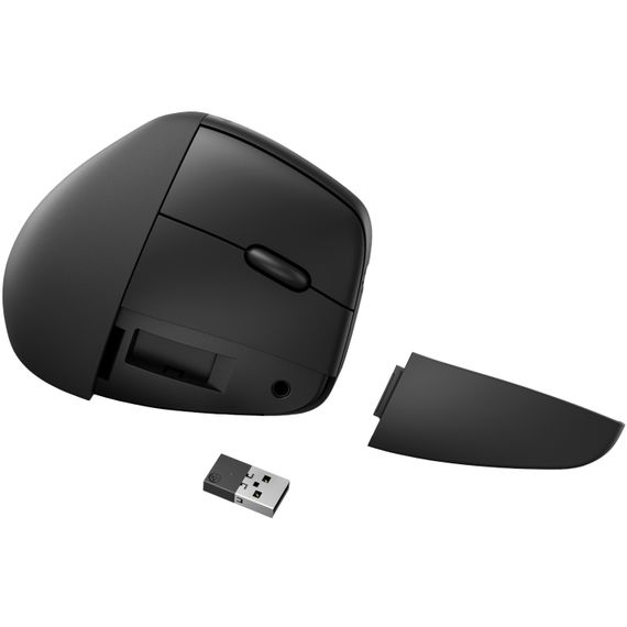 Мишка бездротова HP 920 Ergonomic Vertical, 6 кн., up to 4000 dpi чорна | Зображення 2