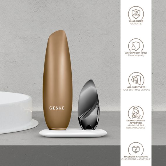 Безконтактна магнітна пілінг-маска GESKE Touchless Magnetic Peeling Mask 5в1 gray | Зображення 2