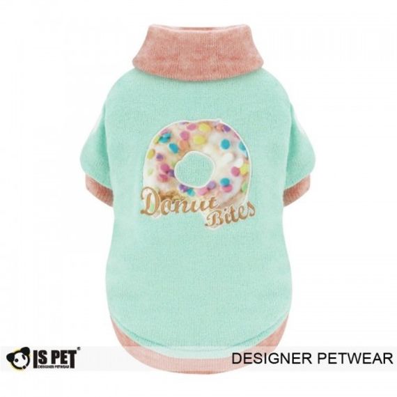 Толстовка для собак Is Pet "Donut Bites sweater" мятный