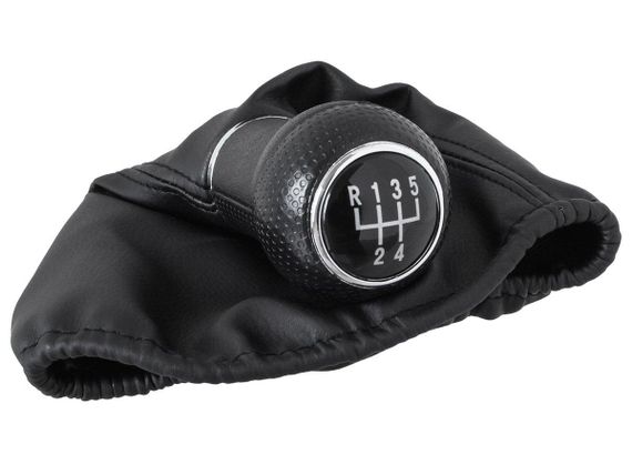 Seat Ibiza II (93-02) ручка КПП перемикання передач 5 ступка + чохол без рамки, Сеат Ібіца 2