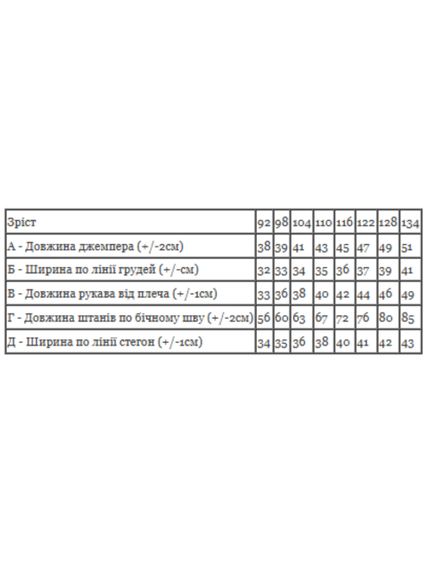 Піжама для хлопчика Носи своє 128 Сірий (p-4080-211840) | Зображення 2