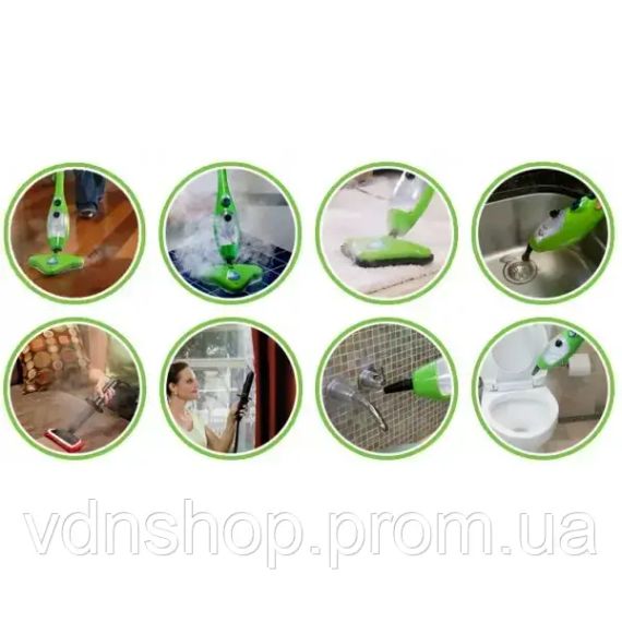 Универсальная паровая швабра Steam Cleaner X5 MOP 5 в 1 | Зображення 5