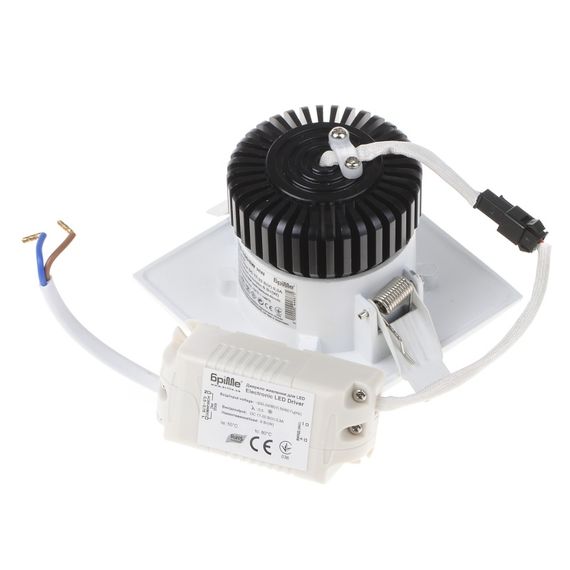 Светильник потолочный LED врезной  LED-166/6W NW WH | Зображення 2