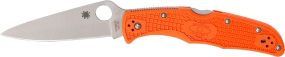 Ніж Spyderco Endura4 Flat Ground. Колір: помаранчевий