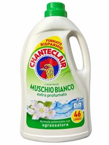 Гель для прання Chanteclair Muschio Bianco (Білий Мускус), 2070 мл, 46 прань