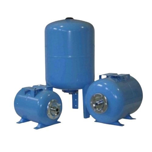 Гідроакумулятор 80л горизонтальний SantehPlast