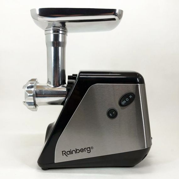 М'ясорубка електрична електром'ясорубка Rainberg RB-676 із соковижималкою 3800W, м'ясорубка для томатів | Зображення 1