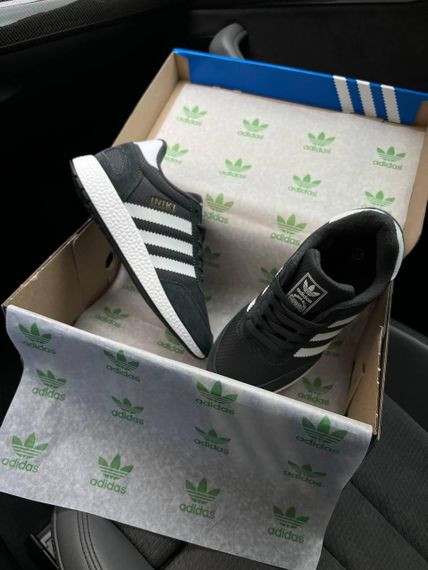 Зимові жіночі кросівки Iniki  Fleece Termo Dark Grey White Stripes , В'єтнам 40 25.5 | Зображення 4