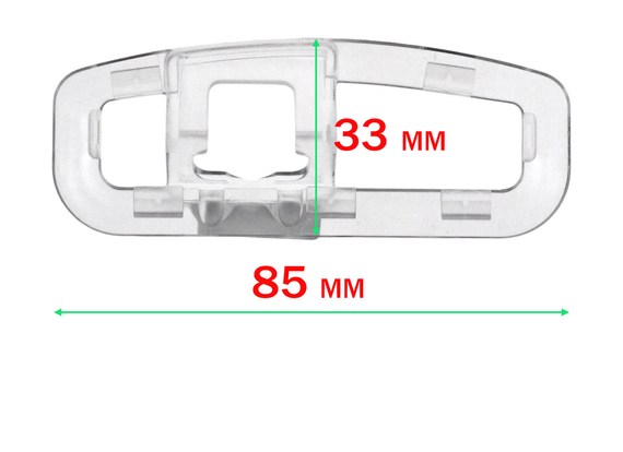 Крепление камера заднего вида, подсветка номерного знака   Honda Accord 2011+ | Зображення 2