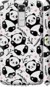 Чохол на LG K8 K350E Панди "4318m-297-2448"