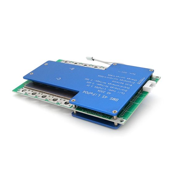 BMS плата Changfa LiFePO4 14.6V 4S 200A с контролем температуры | Зображення 1