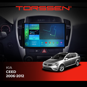 Штатна магнітола Torssen 2K Kia Ceed 06-12 F9432 4G Carplay DSP