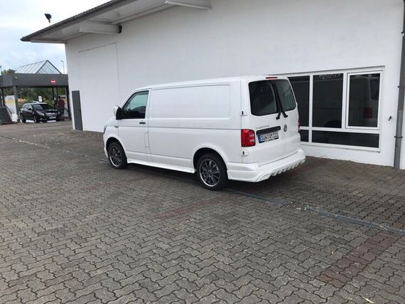 Бокові пороги V1 (під фарбування) Коротка база для Volkswagen T6 2015-2024, рр | Зображення 1