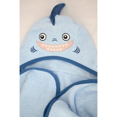 Пеленки для младенцев Верес Пеленка для купания Baby Veres "Shark blue" 80*120 (190.52) | Зображення 1