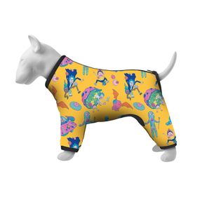 Вітровка для собак WAUDOG Clothes, малюнок "Рік та Морті 3", M47, В 69-72 см, С 47-50 см