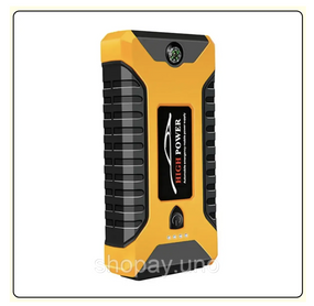 Пускозарядний пристрій для авто жовтий JUMPSTARTER JX27 99800 mAh ∙ Автомобільний пуско-зарядний пристрій JX27 Power Bank