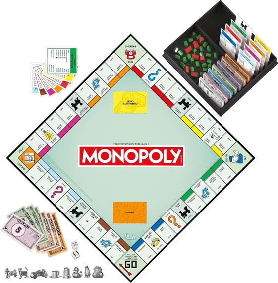 Настільна гра Класична Монополія (Monopoly) англійською | Зображення 8