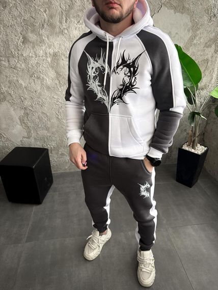 Спортивний костюм утеплений дтф | Зображення 1