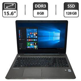Ноутбук Б-класс Medion Akoya E6415 / 15.6" (1366x768) TN / Intel Core i3-5005U (2 (4) ядра по 2.0 GHz) / 8 GB DDR3 / 128 GB SSD / Intel HD Graphics 5500 / WebCam б/у