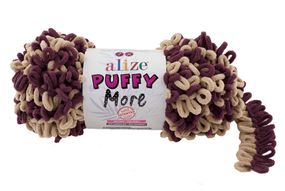ALIZE PUFFY MORE 6296 алізе пуффі море алізе пуффі мо плюшева пряжа
