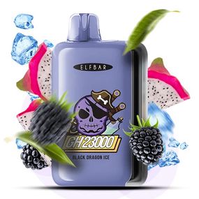 ELF BAR GH 23000 5%. Черный Дракон (Black Dragon Ice)