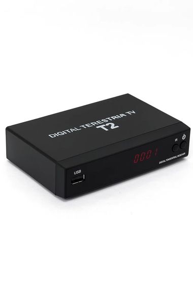 Цифровий ефірний тюнер T2 з підтримкою Wi-Fi адаптера XPRO Romsat T8030HD (234561244_400) | Зображення 1