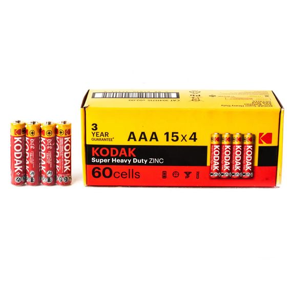 Батарейка ААА R03 1.5V Kodak Super Heavy Duty Zinc, Ціна за 1 шт (50887930411718) | Зображення 2