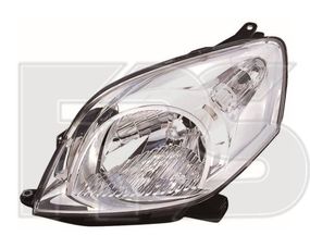 Фара Fiat Fiorino, Citroen Nemo, Peugeot Bipper 08- левая (Depo) с эл. корректором 1353198080