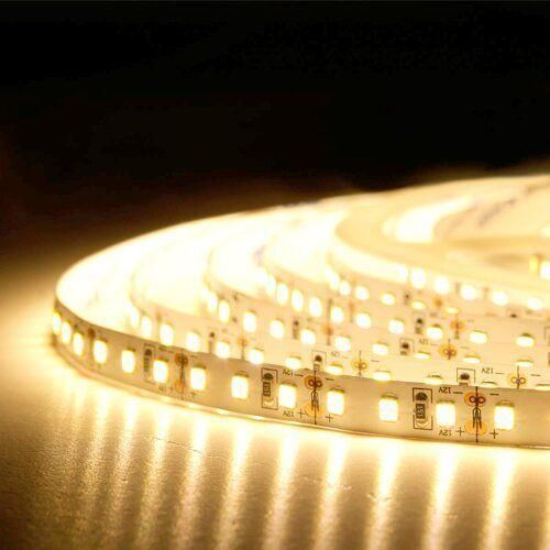 Світлодіодна стрічка BIOM Professional BPS-G3-12-2835-120-WW-20 теплий білий, негерметична, 1м | Зображення 2