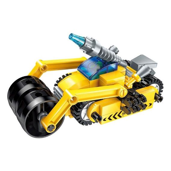 Дитячий Конструктор Qman 1408-1-8 транспорт, 76 дет (Mobile Grader)