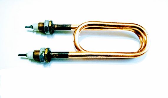 Тен мідний 2500w D 11 штуцер м 11 штуцер м 18 водяний дистиляторний | Зображення 2