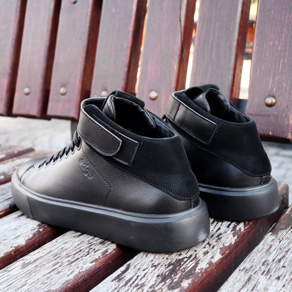 Зимние кожаные кеды Ed-Ge – покупай лучшее | Зображення 3